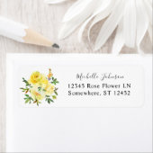 Gelbe Rücksendeadresse (Insitu)