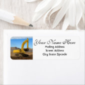 Gelbe Rücksendeadresse (Insitu)