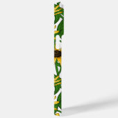 Gelbe Rudbekie auf Weiß Case-Mate iPhone Hülle (Rückseite / Rechts)