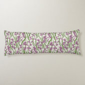 Gelbe Rudbekie auf Weiß Seitenschläferkissen (Rückseite)