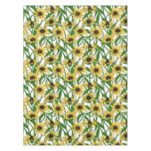 Gelbe Rudbekie auf Weiß Tischdecke (Vorderseite)