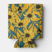 Gelbe Rudbekie Dosenkühler (Vorderseite)