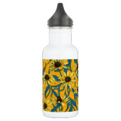 Gelbe Rudbekie Edelstahlflasche (Links)