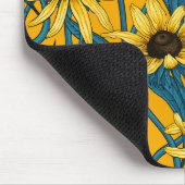 Gelbe Rudbekie Mousepad (Ecke)