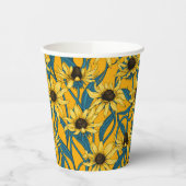 Gelbe Rudbekie Pappbecher (Links)