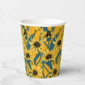 Gelbe Rudbekie Pappbecher (Rechts)