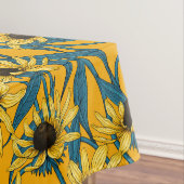 Gelbe Rudbekie Tischdecke (Beispiel)