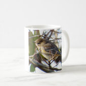 Gelbe-rumped Trällerer-Kaffee-Tasse Kaffeetasse (VorderseiteRechts)