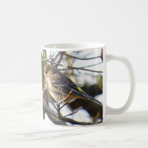 Gelbe-rumped Trällerer-Kaffee-Tasse Kaffeetasse