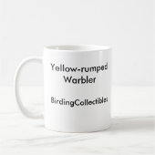 Gelbe-rumped Trällerer-Kaffee-Tasse Kaffeetasse (Links)