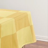 Gelbe Schachbrettmuster Tischdecke (Beispiel)