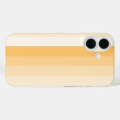Gelbe Schattenstreifen Case-Mate iPhone Hülle (Rückseite (Horizontal))
