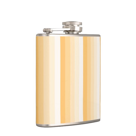 Gelbe Schattenstreifen Flachmann (Rechts)