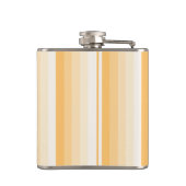 Gelbe Schattenstreifen Flachmann (Rückseite)