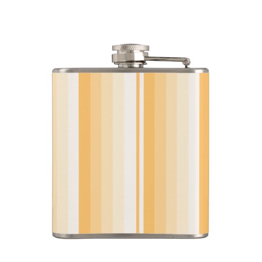 Gelbe Schattenstreifen Flachmann (Rückseite)