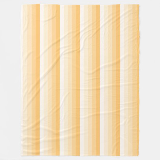 Gelbe Schattenstreifen Fleecedecke (Vorderseite)