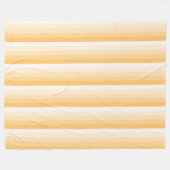 Gelbe Schattenstreifen Fleecedecke (Vorderseite (Horizontal))