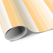 Gelbe Schattenstreifen Geschenkpapier (Rolleneckpunkt)