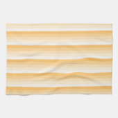 Gelbe Schattenstreifen Geschirrtuch (Horizontal)