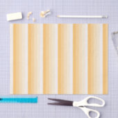 Gelbe Schattenstreifen Seidenpapier (Handwerk)