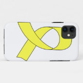 Gelbe Schleife Zeichnend Case-Mate iPhone Hülle (Rückseite (Horizontal))
