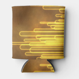 Gelbe Schleifen auf einer Dose kühler Dosenkühler