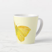 Gelbe Schmetterlingsfliege Milchtasse (Rechte Ecke)