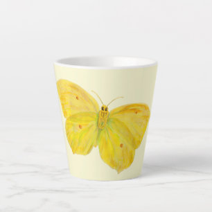 Gelbe Schmetterlingsfliege Milchtasse