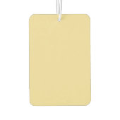 Gelbe Schmetterlingsträume Autolufterfrischer (Rückseite)