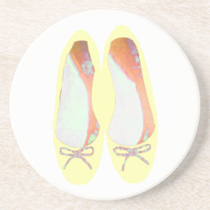 Gelbe Schuhe Untersetzer