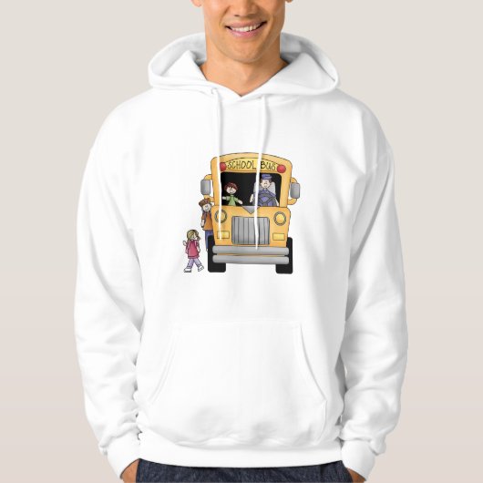 Gelbe Schulbus-T-Shirts und Geschenke Hoodie (Vorderseite)