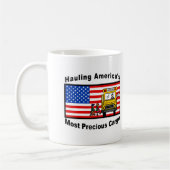 Gelbe Schulbus-Tasse - besonders angefertigt Kaffeetasse (Links)