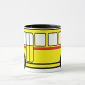 Gelbe Schulbus-Tasse Tasse (Zentrum)