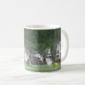 Gelbe Schüssel-Gasthaus-Tasse Kaffeetasse (VorderseiteRechts)