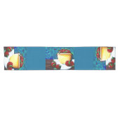 Gelbe Schüssel mit Äpfel Tischläufer (Horizontal)