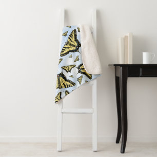 Gelbe Schwalbenschwanz Schmetterlinge Blauer Himme Sherpadecke