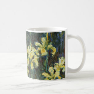 Gelbe Schwertlilien von Claude Monet, Vintage Fine Kaffeetasse