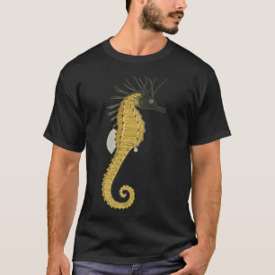 Gelbe Seepferdchen T-Shirt