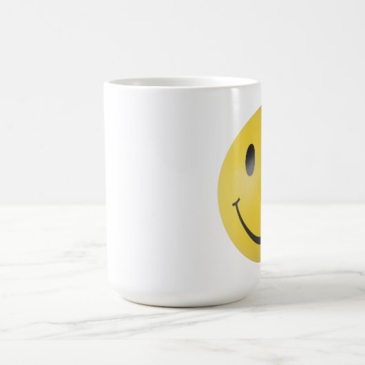 Gelbe Seite Kaffeetasse (Mittel)