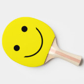 Gelbe Seite Tischtennis Schläger (Seitenansicht)