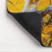 Gelbe Shattuckit Mousepad (Ecke)