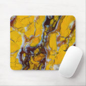 Gelbe Shattuckit Mousepad (Mit Mouse)