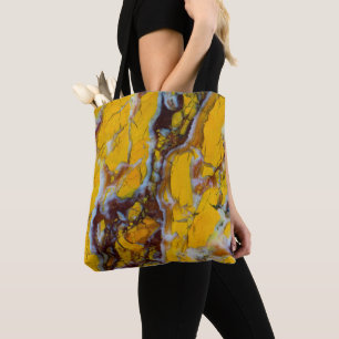 Gelbe Shattuckit Tasche