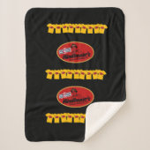 Gelbe Shirts zusammenbauen! Sherpadecke (Vorderseite)