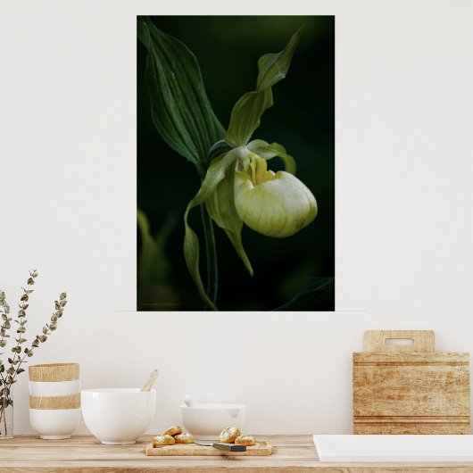 Gelbe Slipper Poster (Küche)