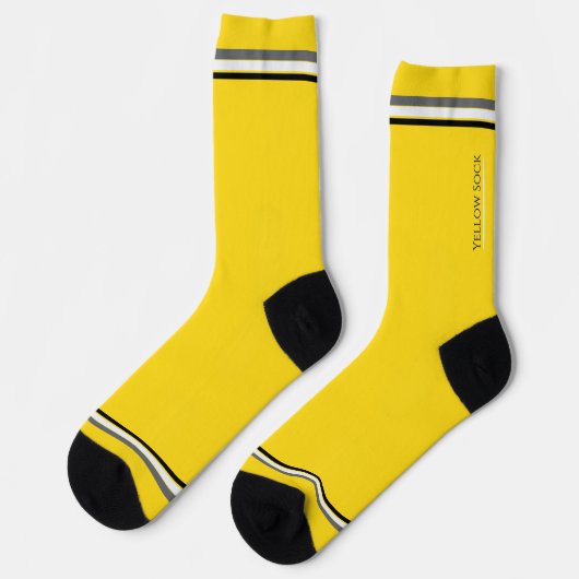 Gelbe Socken (Linkes Detail)