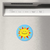 Gelbe Sonne Magnet (In Situ (Geschirrspüler))