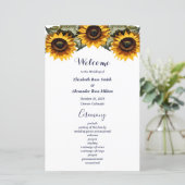 Gelbe Sonnenblume (Stehend Vorderseite)