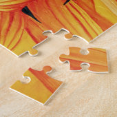 Gelbe Sonnenblume Aquarellmalerei Puzzle (Seite)