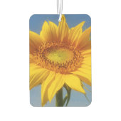 Gelbe Sonnenblume Autolufterfrischer (Rückseite)